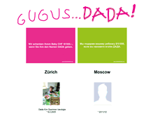 Tablet Screenshot of gugusdada.net